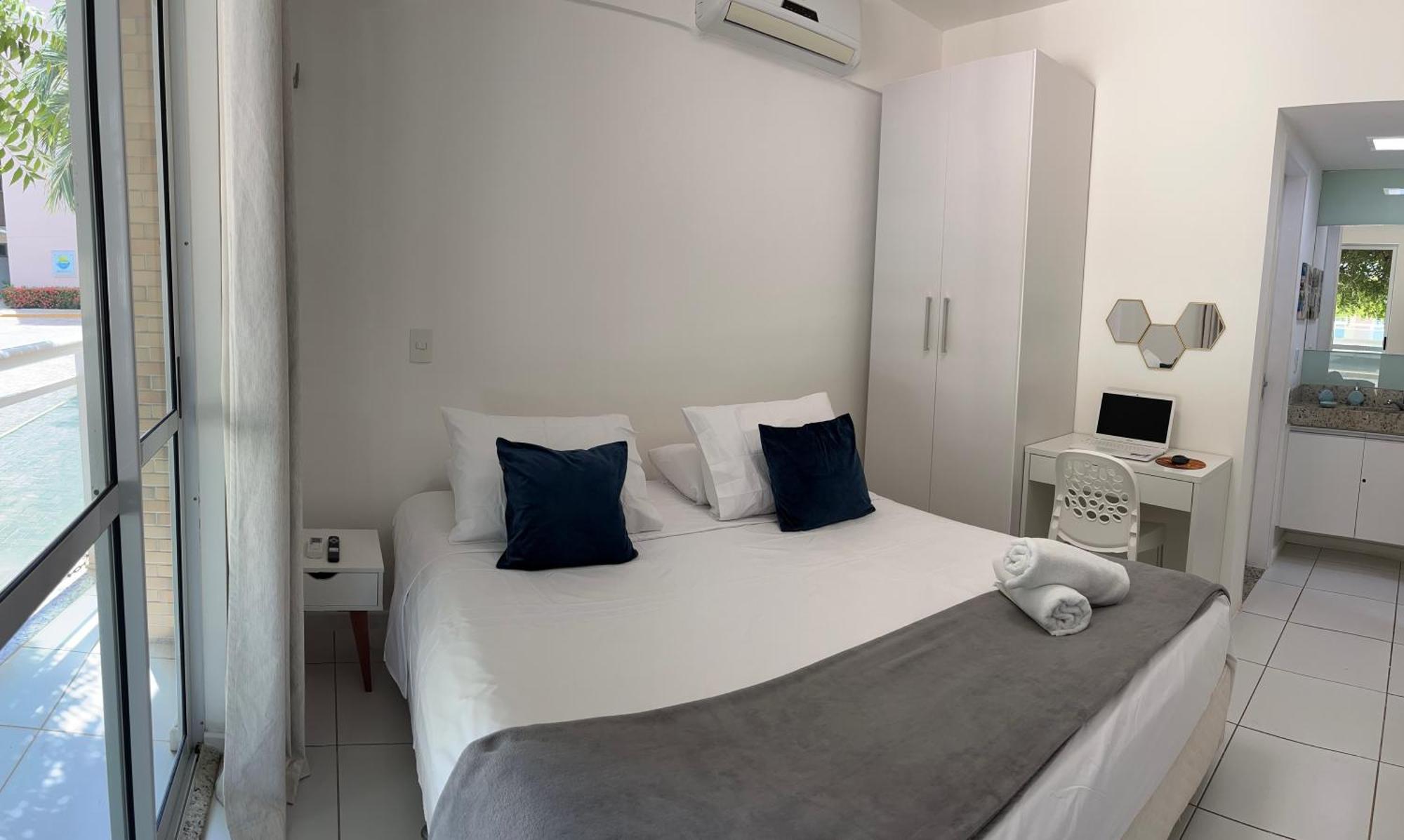 Palm Beach Porto Das Dunas, Apartamento Todo Climatizado Terreo A 350 Metros Beach Park Aquiraz Exteriör bild
